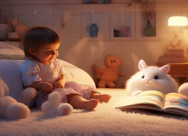 二岁儿童故事小白兔 婴儿睡前故事2-3岁小兔子白又白 二岁儿童故事小白兔 婴儿睡前故事2-3岁小兔子白又白