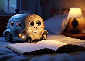 儿童睡前小故事会说话的小汽车、会说话的睡前故事书