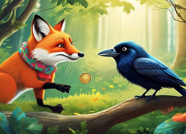 儿童英语绘本故事狐狸交朋友；英语绘本故事狐狸与乌鸦
