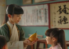 孔融让梨的故事教学视频 - 孔融让梨的故事视频德育教育