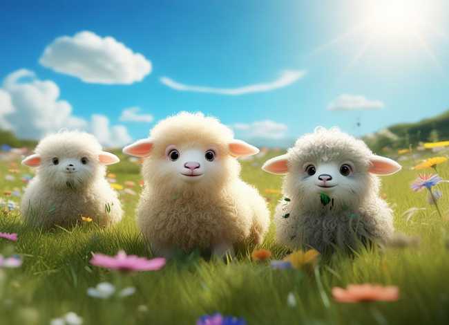 儿童故事三只羊图片(幼儿故事三只小羊) 儿童故事三只羊图片(幼儿故事三只小羊)