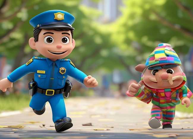 警察抓小偷儿童视频动画片;儿童版警察抓小偷动画短片 警察抓小偷儿童视频动画片;儿童版警察抓小偷动画短片