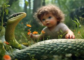 关于蛇的幼儿故事、关于蛇的幼儿故事简短