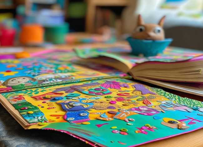 儿童自制手工绘本图片（儿童自制手工绘本图片怎么做）