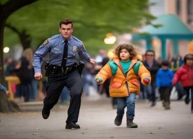 警察抓小偷儿童故事完整版 - 警察抓小偷故事文字版