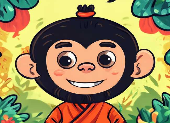 孙悟空儿童画图片 - 孙悟空儿童画图片简单