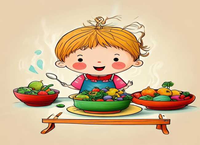 儿童吃饭图片大全可爱（儿童吃饭图片大全可爱简笔画）