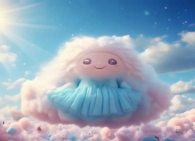 儿童故事云朵姐姐；云朵故事绘本