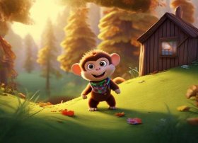 儿童睡前故事小猴子下山视频 - 幼儿睡前故事小猴子下山