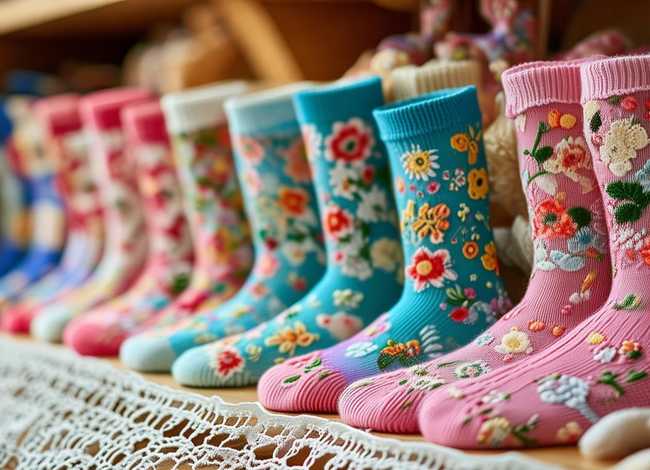 儿童丝袜短花边、儿童花边袜子大全