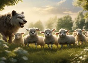 讲故事七只小羊和狼；讲故事七只小羊和狼的故事