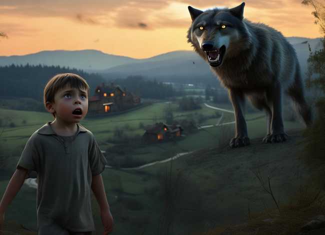 小朋友睡前故事狼来了，小故事睡前故事狼来了