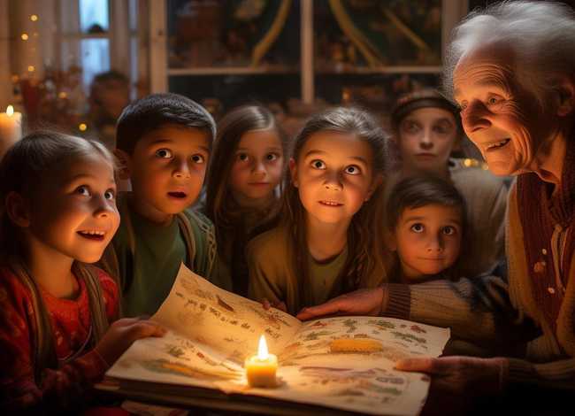 感恩民间儿童故事；感恩节民间故事