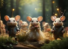 真实老鼠嫁女的故事；真实老鼠嫁女的故事图片