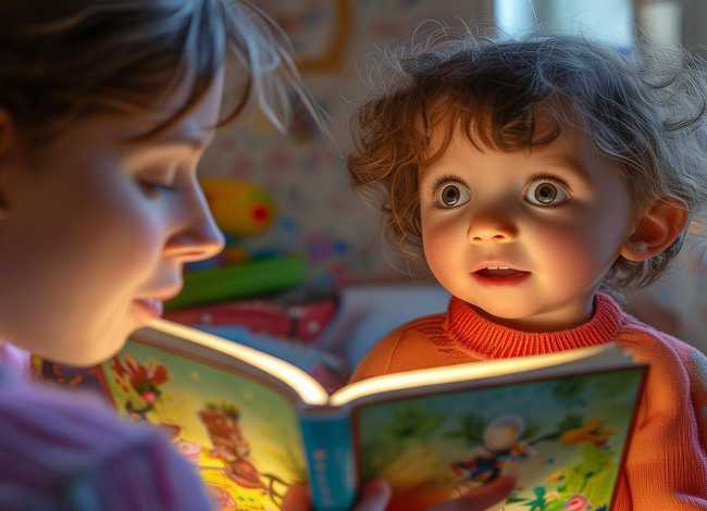 儿童听读故事；幼儿故事听读