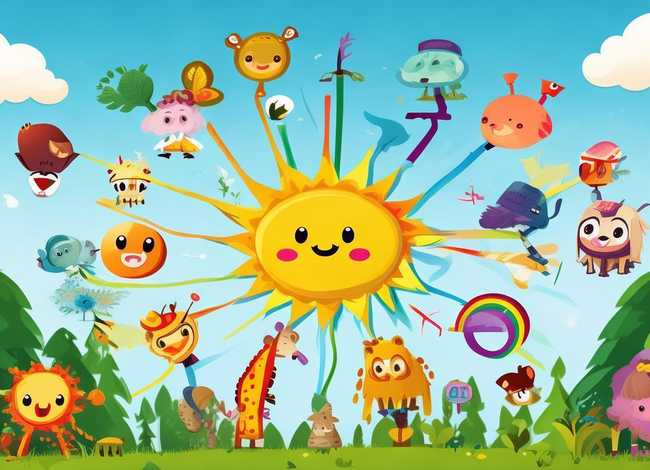 儿童故事思维导图模板 - 幼儿故事的思维导图 儿童故事思维导图模板 - 幼儿故事的思维导图