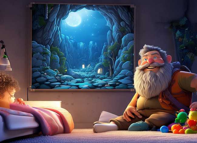 儿童故事《阿里巴巴的故事》 - 阿里巴巴的故事睡前的故事长故事