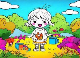 儿童图片简笔画 儿童图片简笔画涂色