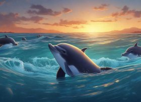 儿童故事小海豚找妈妈，小海豚找妈妈睡前故事