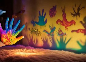 有关手影的绘本故事；有关手影的绘本故事图片