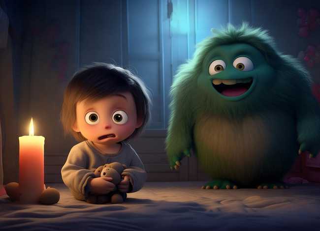 幼儿怕黑的故事（幼儿怕黑的故事简短）