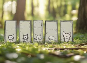 简单四格简笔画小故事 小故事 简单四格简笔画小故事 可爱