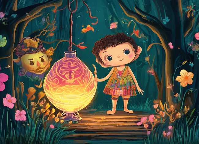 宝莲灯儿童故事绘本、宝莲灯绘本故事美篇