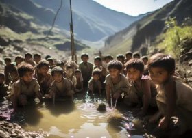 山区贫困儿童没水喝视频 - 贫困地区没水喝视频