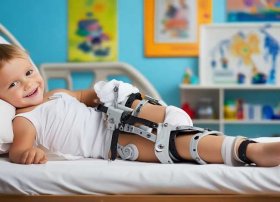 儿童股骨干下段旋形骨折髓内钉外固定 儿童股骨干下段旋形骨折髓内钉外固定