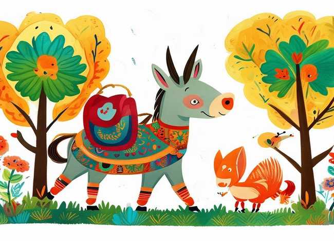 寓言故事儿童画图片（寓言故事画图片大全 简单）