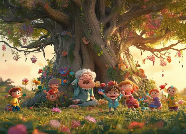 儿童花草树木的故事 - 关于花草树木的小故事