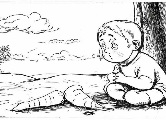 守株待兔儿童的故事50字；守株待兔的故事50字以下