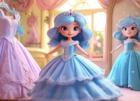 儿童故事公主换装、儿童公主换装游戏