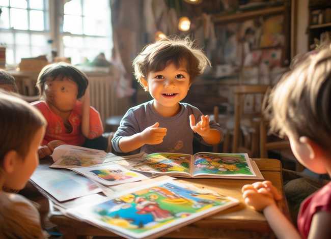 儿童讲故事的视频模板 - 幼儿讲故事的视频