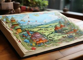 自制手绘故事书；自制手绘故事书图片