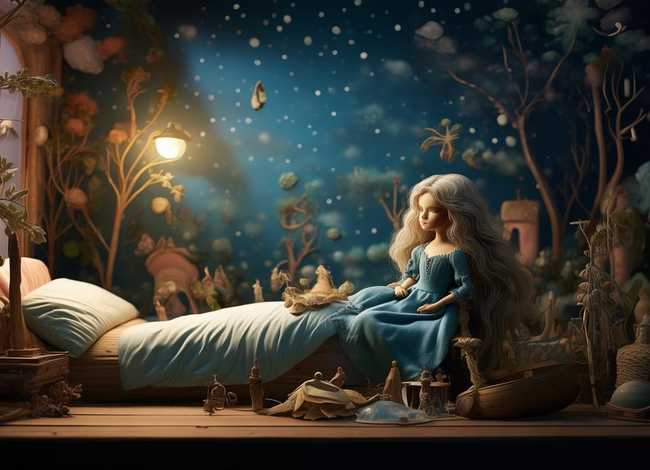 儿童睡前故事拇指姑娘的故事 睡前故事 拇指姑娘