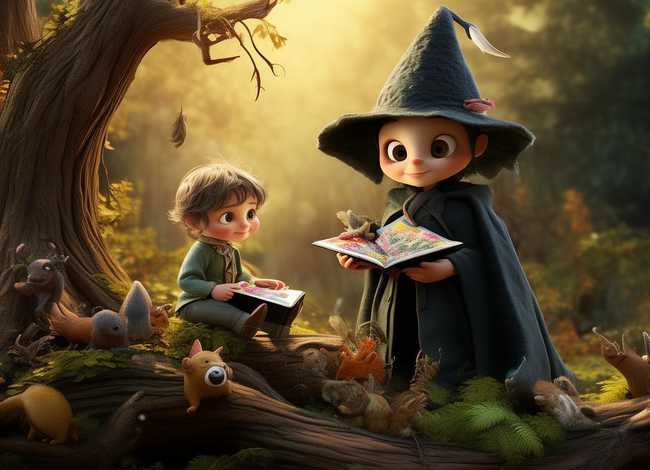 巫婆儿童故事、巫婆的绘本故事