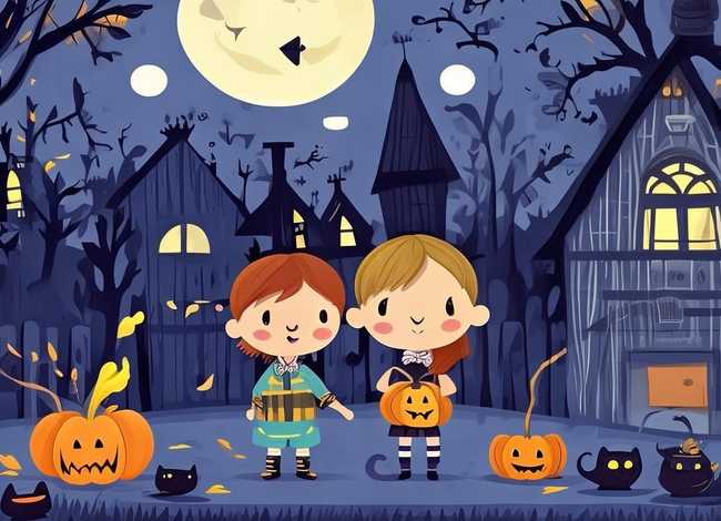 万圣节由来儿童版、万圣节的由来儿童版