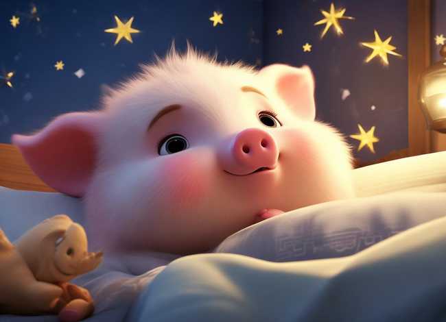 大肥猪的儿童睡前故事；大猪猪的睡前小故事