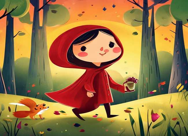 小红帽的儿童故事完整版（小红帽的故事幼儿版）