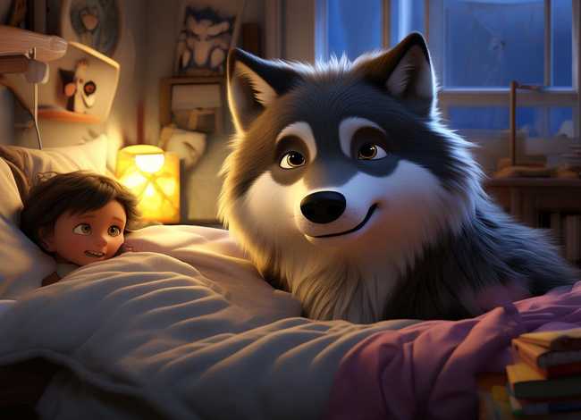 大灰狼儿童睡前故事在线收听；大灰狼的故事 睡前故事在线听mp3