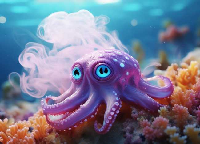 儿童故事 小乌贼的 会放烟雾的小乌贼 儿童故事 小乌贼的 会放烟雾的小乌贼