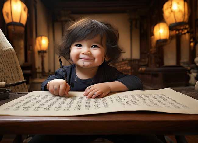 写古诗儿童的机智（幼儿学写古诗）