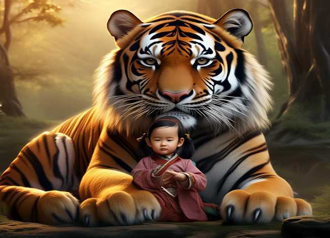 老虎外婆民间故事;中华民间小故事-老虎外婆 老虎外婆民间故事;中华民间小故事-老虎外婆