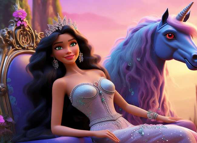 儿童有声故事芭比公主的故事，播放芭比公主的故事