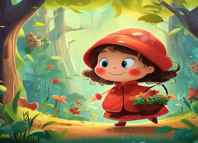 小红帽儿童故事3-6岁、小红帽故事幼儿