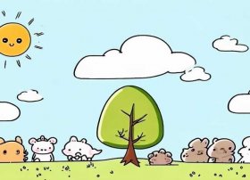 简单的幼儿故事绘本，简单的幼儿故事绘本简笔画