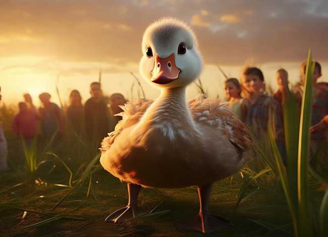 儿童小故事睡前故事3-6岁丑小鸭；3至6岁简短小故事丑小鸭