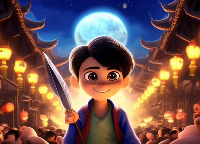 神笔马良故事演讲、神笔马良故事演讲背景图片 神笔马良故事演讲、神笔马良故事演讲背景图片