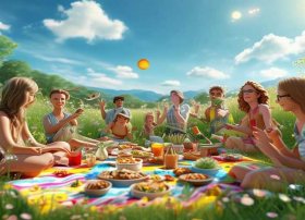 去郊游故事（去郊游小故事）